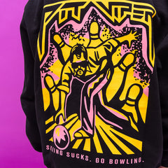 Skiing Sucks Zip Hoodie